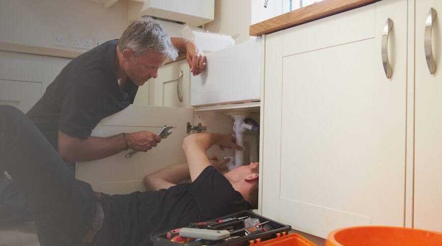 Professional burst pipe repair services in Herrick Center, PA